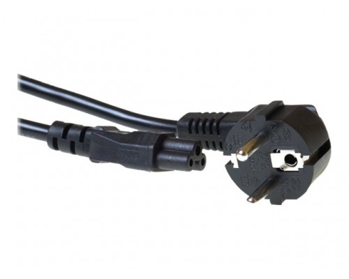 EWENT EW9180 230V Connection Cable Schuko male angled - C5 3.0 Meter
