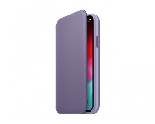 APPLE iPhone XS Leather Folio Lilac