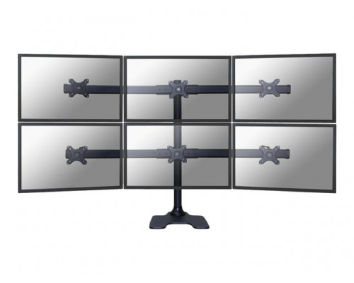 NEOMOUNTS BY NEWSTAR FPMA-D700DD6 Flat Screen Desk Mount stand&sol;grommet 10-27inch