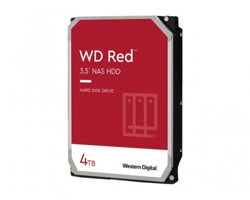 WD Red 4TB SATA 6Gb&sol;s 256MB Cache Internal 8&period;9cm 3&period;5Inch 24x7 IntelliPower optimized for SOHO NAS systems 1-8 Bay HDD Bulk