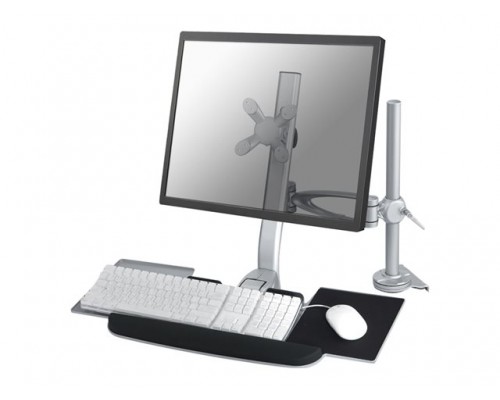 NEOMOUNTS BY NEWSTAR FPMA-D1020KEYB 10-24inch Flat Screen Keyboard and Mouse Desk Mount clamp