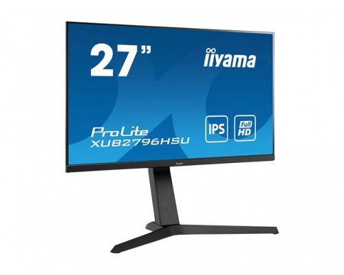 IIYAMA XUB2796HSU-B1 27inch IPS LED FHD 16&colon;9 75Hz 250cd&sol;m2 1ms HDMI DP USB-HUB 2x2W Audio