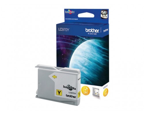 BROTHER LC-970 inktcartridge geel standard capacity 300 paginas 1-pack