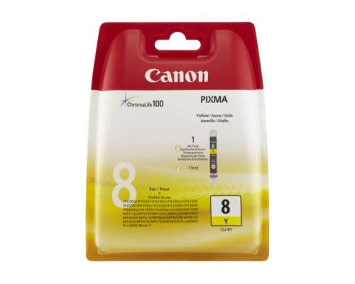 CANON CLI-8Y inktcartridge geel standard capacity 13ml 1-pack
