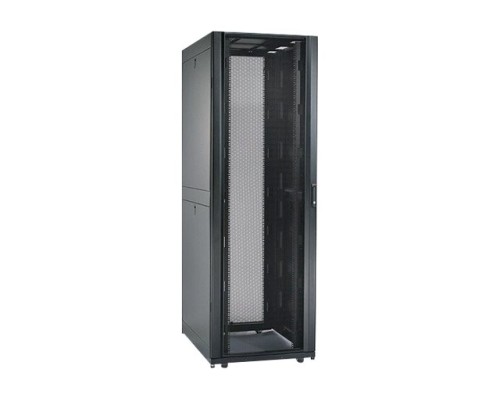 APC NetShelter SX 48U 750mm Wide x 1200mm Deep Enclosure with Sides Black -2000 lbs&period; Shock Packaging