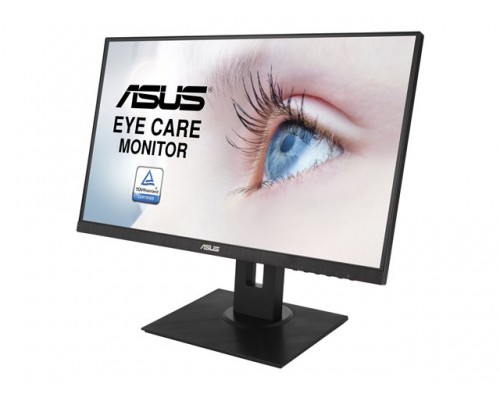 ASUS VA24DQLB 24inch 23&period;8inch Monitor FHD 1920x1080 IPS 75Hz Frameless DP HDMI D-Sub Flicker free Low Blue Light TUV certified
