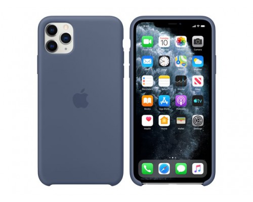 APPLE iPhone 11 Pro Max Silicone Case - Alaskan Blue