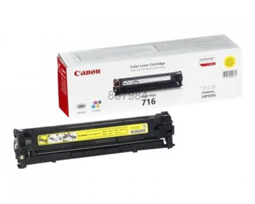 CANON 716 tonercartridge geel standard capacity 1.500 paginas 1-pack
