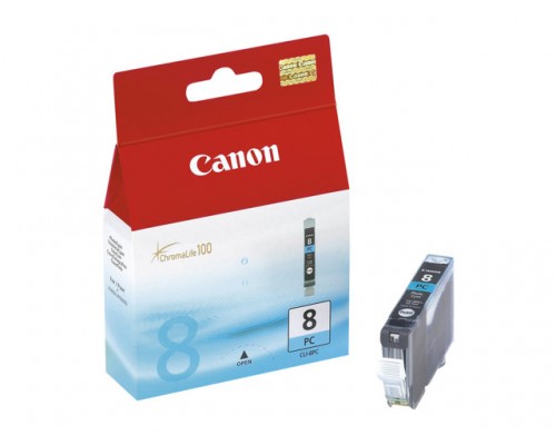 CANON CLI-8PC inktcartridge foto cyaan standard capacity 13ml 5&period;080 paginas 1-pack