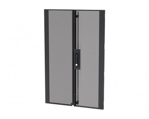 APC Tuer Netshelter SX 600mm geteilt perforierd gebogen 20HE