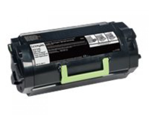 LEXMARK 522HL tonercartridge zwart high yield 25&period;000 pagina s 1-pack return program&comma; for labels