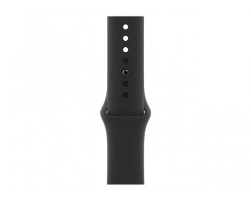 APPLE Watch SE GPS 44mm Space Gray Aluminium Case with Black Sport Band Regular