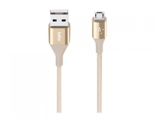 BELKIN Premium Kevlar Cable - Micro USB to USB cable gold 1,2M