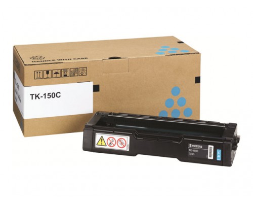 KYOCERA TK-150C tonercartridge cyaan standard capacity 6.000 paginas 1-pack