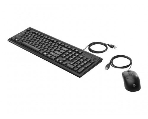 HP Wired Keyboard and mouse 160