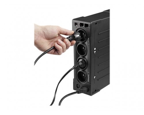 EATON UPS Ellipse ECO 1600 USB FR &lpar;rack&sol;tower&rpar; - AC 230 V - 1000 Watt - 1200 VA - USB - French 8 Output - 2U - 19inch