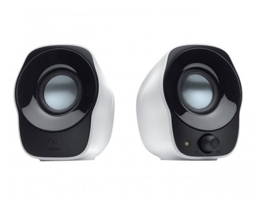 LOGITECH Speaker Z120 2.0 White Black - 1.2 Watt - USB