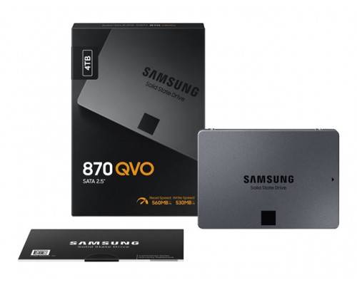 SAMSUNG SSD 870 QVO 4TB 2&period;5p SATA-6&period;0Gbps