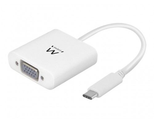EWENT Converter Type-C - VGA female 0.15m