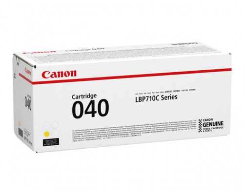 CANON 040Y toner yellow standard capacity yield 5.400
