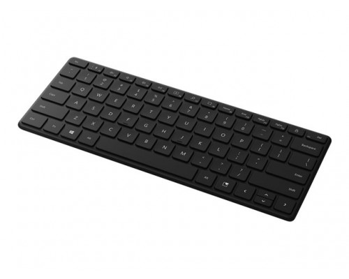 MS Bluetooth Compact Keyboard Bluetooth French Black Belgium&sol;Netherlands 1 License
