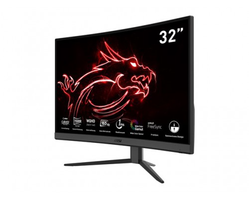 MSI Optix G32CQ4 31&period;5inch WQHD VA Curve 1500R 165Hz 1ms