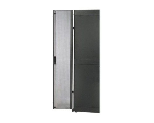 APC NetShelter SX 48U 600mm Wide Perforated Split Doors Grey