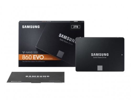 SAMSUNG SSD 860 EVO 2TB 2&period;5inch SATA
