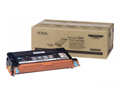 XEROX Phaser 6180 tonercartridge cyaan high capacity 6&period;000 pagina s 1-pack
