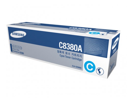 SAMSUNG CLX-C8380A&sol;ELS Cyan Toner Cartrid