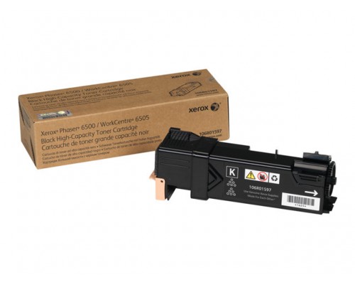 XEROX Phaser 6500&comma; WorkCentre 6505 tonercartridge zwart high capacity 3&period;000 pagina s 1-pack