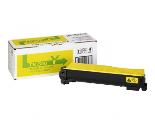 KYOCERA TK-540 tonercartridge geel standard capacity 4&period;000 paginas 1-pack