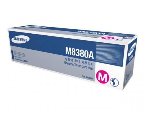 SAMSUNG CLX-M8380A&sol;ELS Magenta Toner Crtg