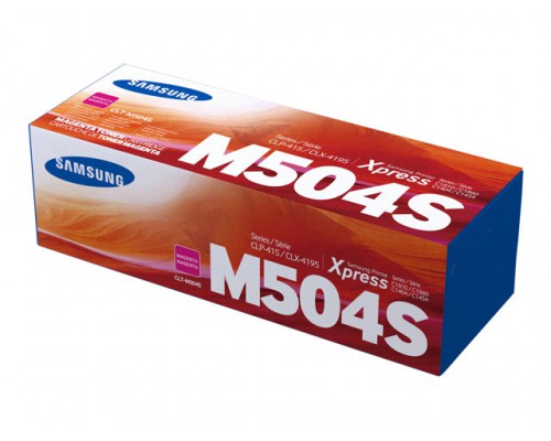 SAMSUNG CLT-M504S&sol;ELS Magenta Toner Crtg