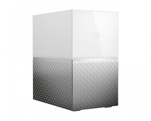 WD My Cloud Home Duo 12TB NAS 2xHDD Mirror Mode 1&comma;4GHz QuadCore processor 1GB DDR3L RAM USB3&period;0 External RTL