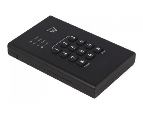 EWENT USB 3.1 Gen1 (USB 3.0) 2.5i SATA HDD/SSD Screwless Enclosure with encryption