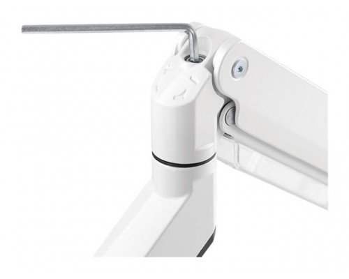 NEOMOUNTS BY NEWSTAR NM-D775DXWHITE 32inch Desk Mount desk clamp&sol;grommet