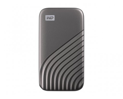 WD My Passport SSD 1TB Space Gray Cross Compatible USB 3&period;2 Gen-2 and USB-C 1050MB&sol;s Read 1000MB&sol;s Write PC & Mac Compatiable