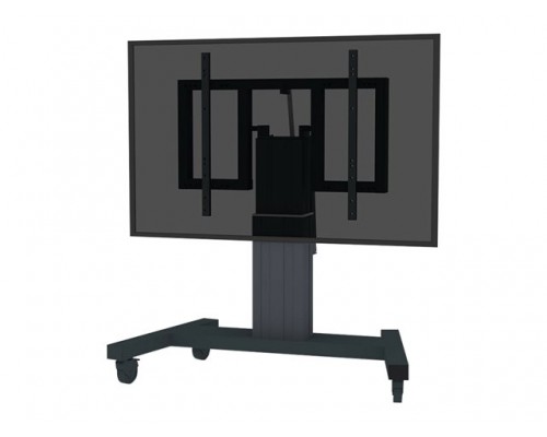 NEOMOUNTS BY NEWSTAR Motorised Mobile Floor Stand 90deg - VESA 200x200 up to 800x600 42-86inch Black