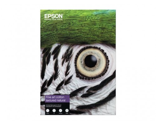 EPSON Fine Art Cotton Textured Natural A3&plus; 25 Sheets