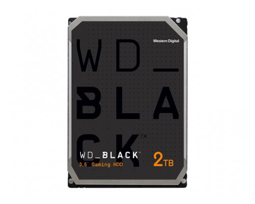 WD Desktop Black 2TB 7200rpm 6Gb/s SATA 64MB cache 3.5inch Bulk