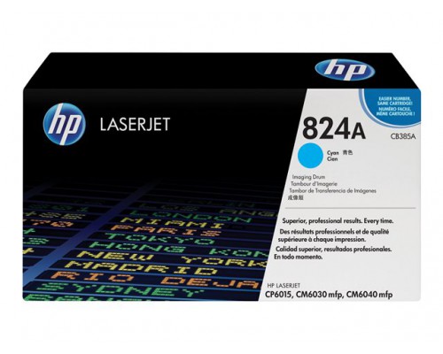 HP 824A Colour LaserJet originele drum cyaan standard capacity 35&period;000 paginas 1-pack