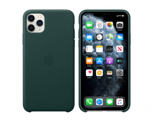 APPLE iPhone 11 Pro Max Leather Case - Forest Green