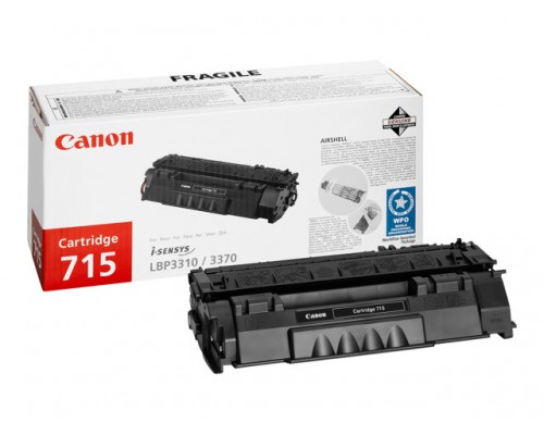 CANON CRG 715 tonercartridge zwart standard capacity 1-pack