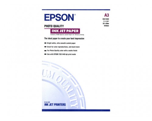 EPSON S041068 Photo papier inktjet 104g&sol;m2 A3 100 sheets 1-pack