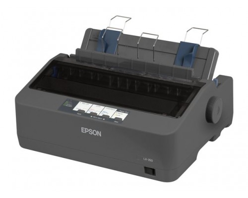 EPSON LX-350 9 pin dot matrix printer USB 2.0 1/4 original/colanders