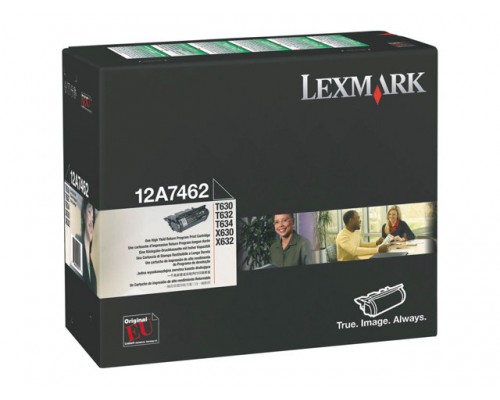 LEXMARK T63X tonercartridge zwart high capacity 21&period;000 pagina s 1-pack return program