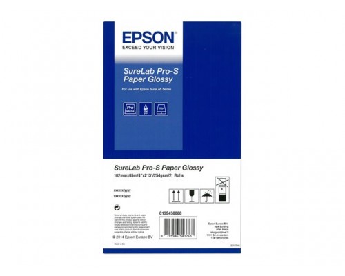 EPSON SureLab Pro-S Paper Glossy BP 3&sol;5x65 4 rolls