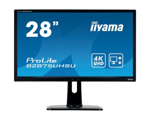 IIYAMA 4K-LED 1ms max&period; 3840x2160 300cd&sol;m&sup2; 20Mio&colon;1 ACR VGA 2xHDMI DisplayPort HDCP Headphone Jack Speaker USB FreeSync Technology