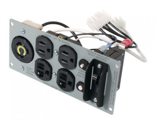 APC Backplate w2 5-15R 2 5-20R and 1 L5-20R for SUA2200RM2U and SUA3000RM2U